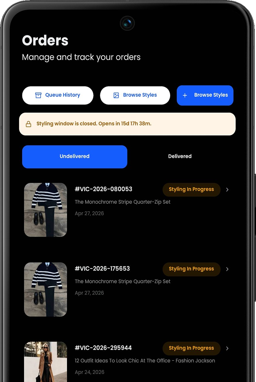 Style-U app order tracking